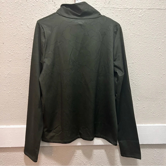 Under Armour Cold Weather Funnel Neck Top in Baroque Green NWT M - Picture 6 of 9